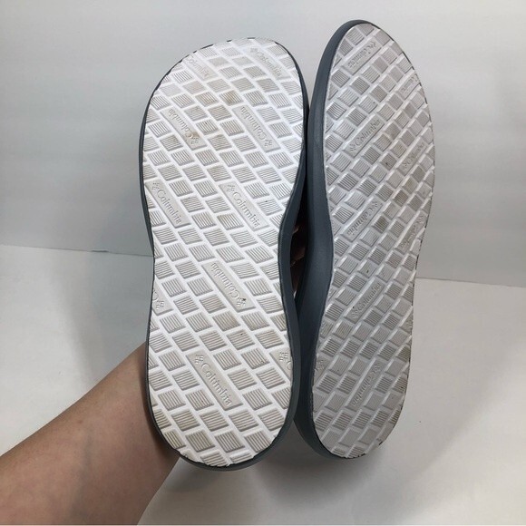 Columbia Yachtrocker PFG Slides Sandals Red Gray Outdoors 12 - Picture 10 of 10